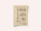 Electric Guitar Patent 1955