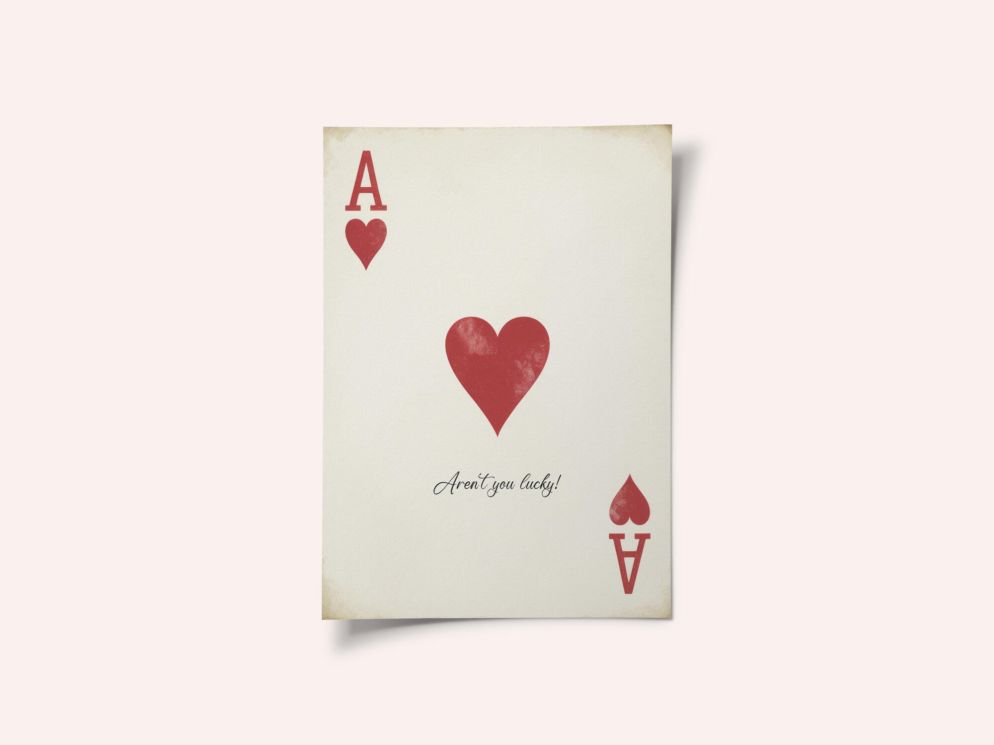 Ace of Hearts - Lucky