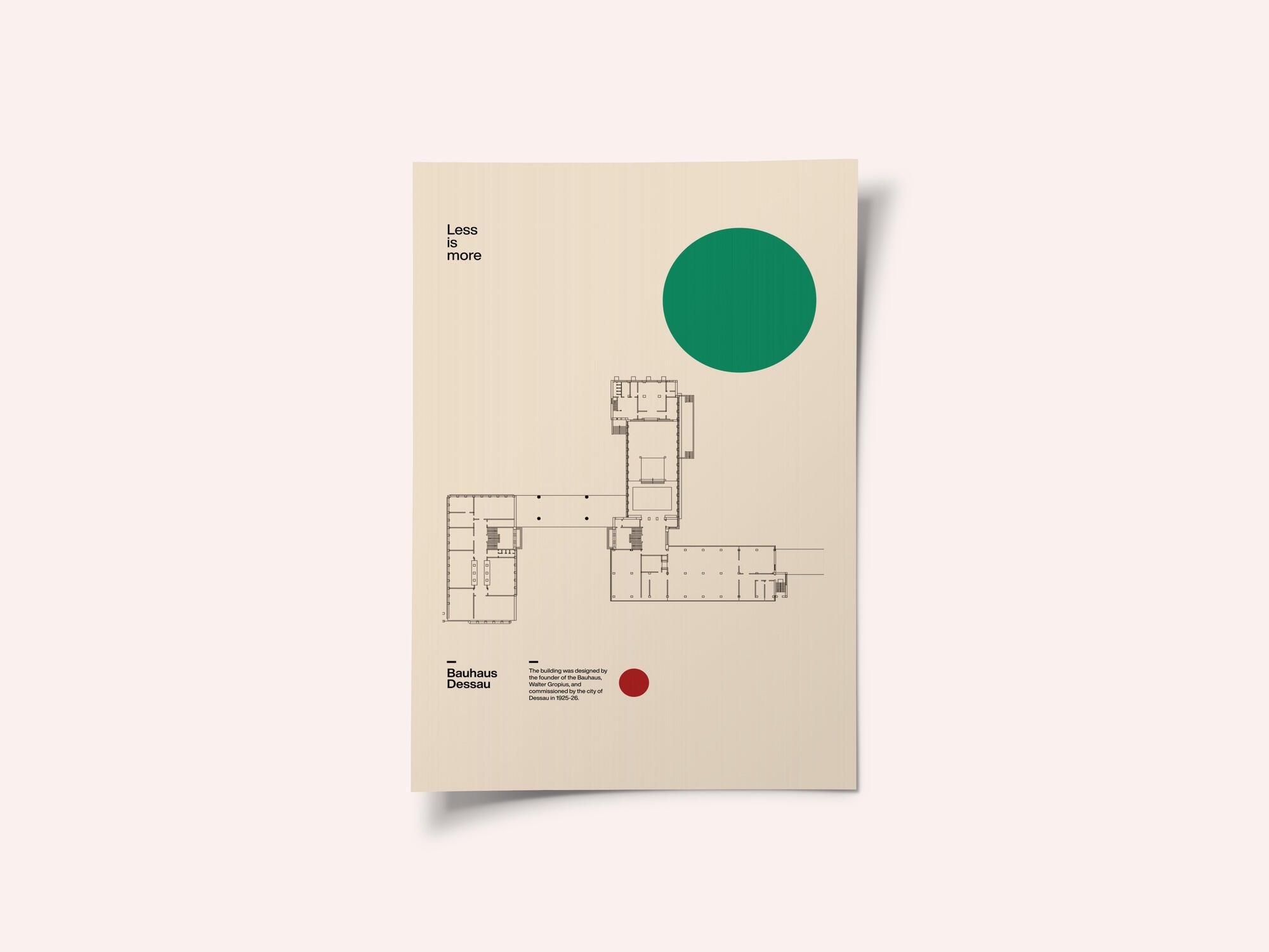 Bauhaus Dessau Plan