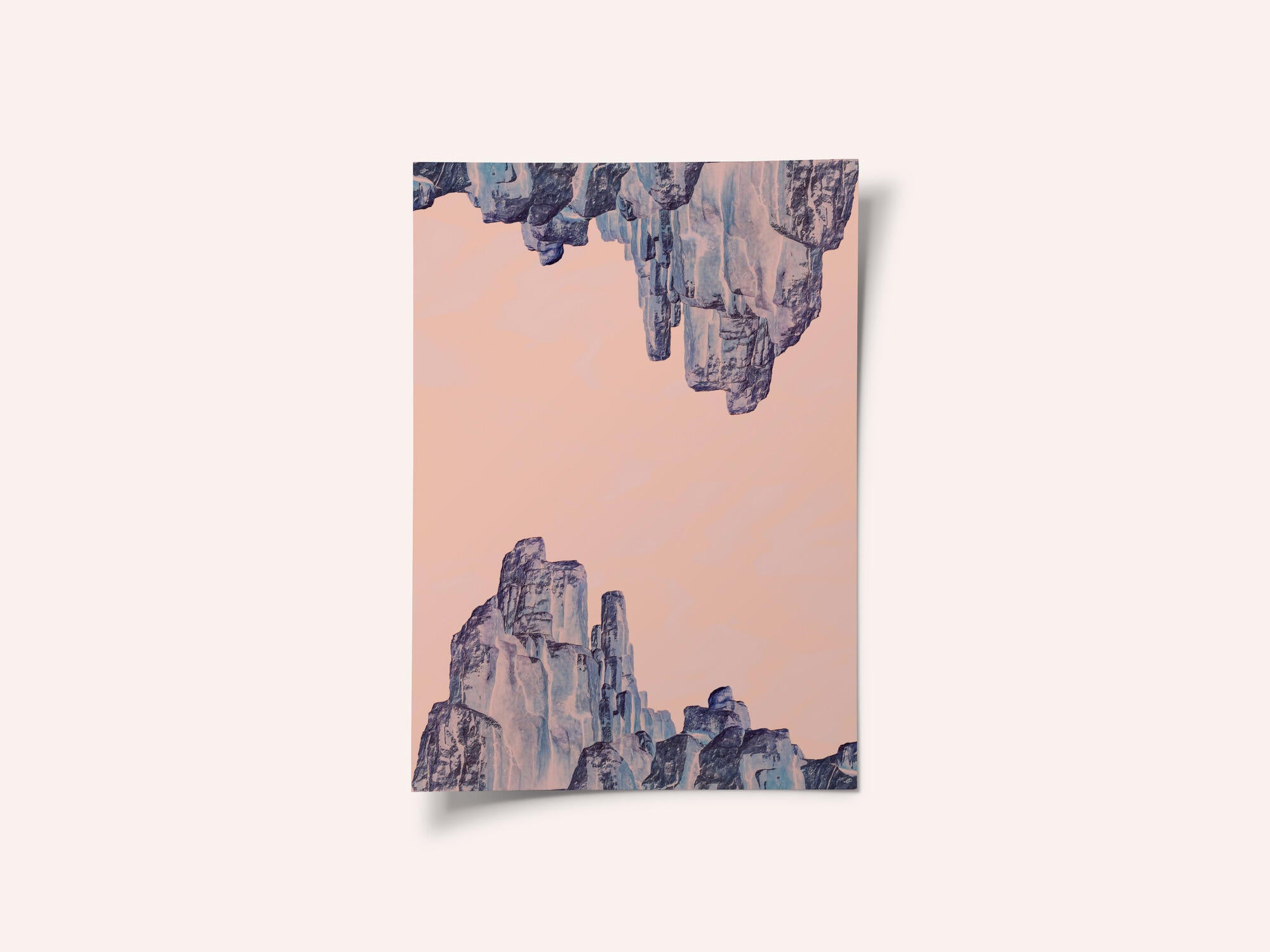 Ethereal Pastel Peaks
