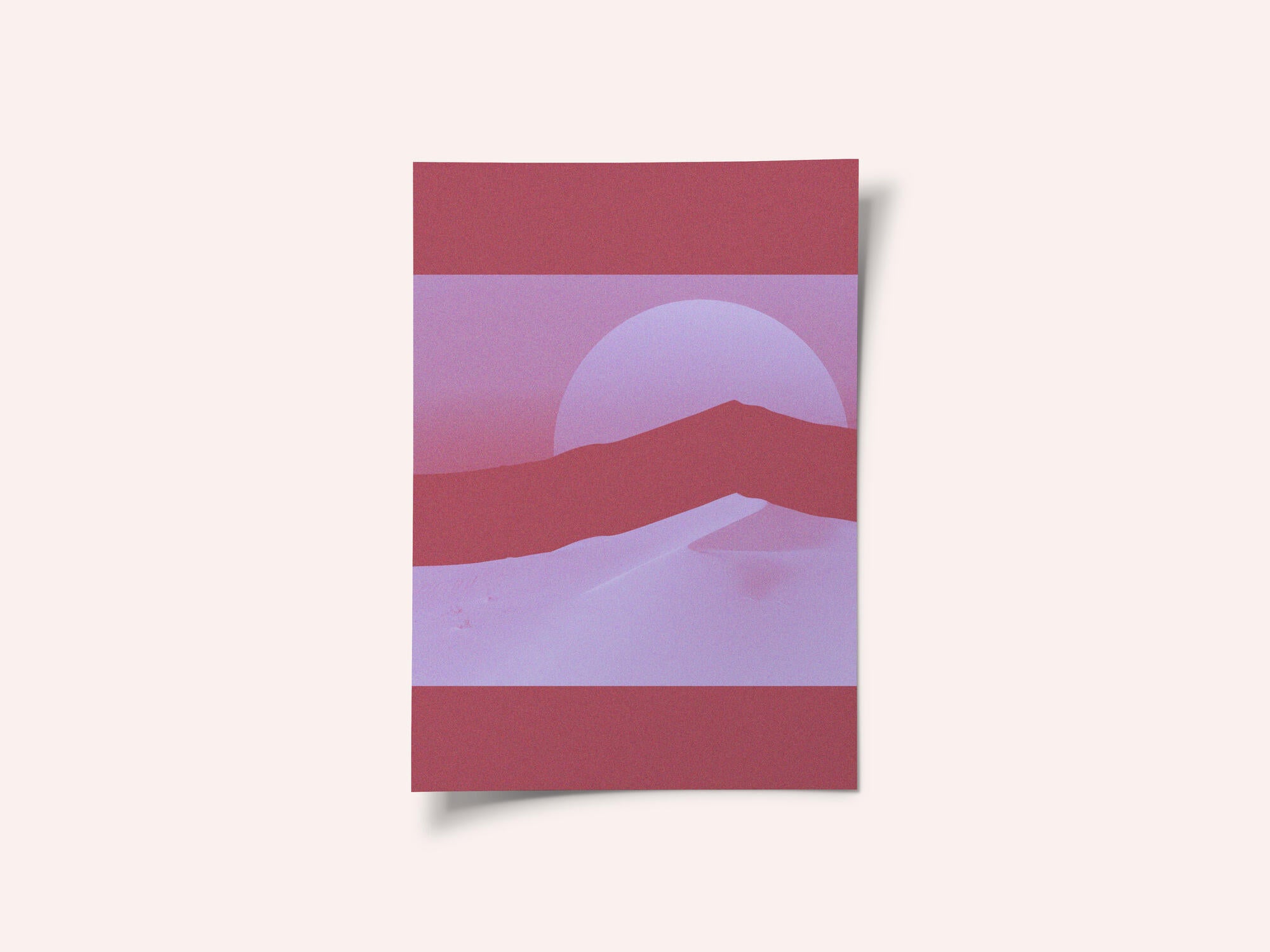 Vivid Desert Horizon
