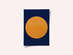 Golden Orb Blue Sky