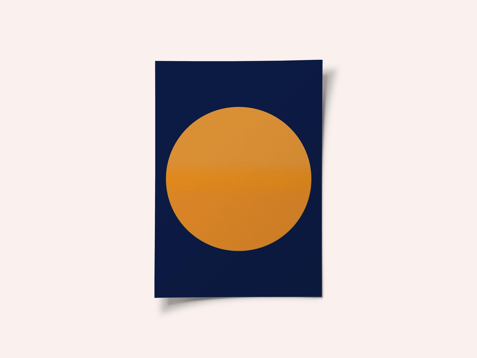 Golden Orb Blue Sky