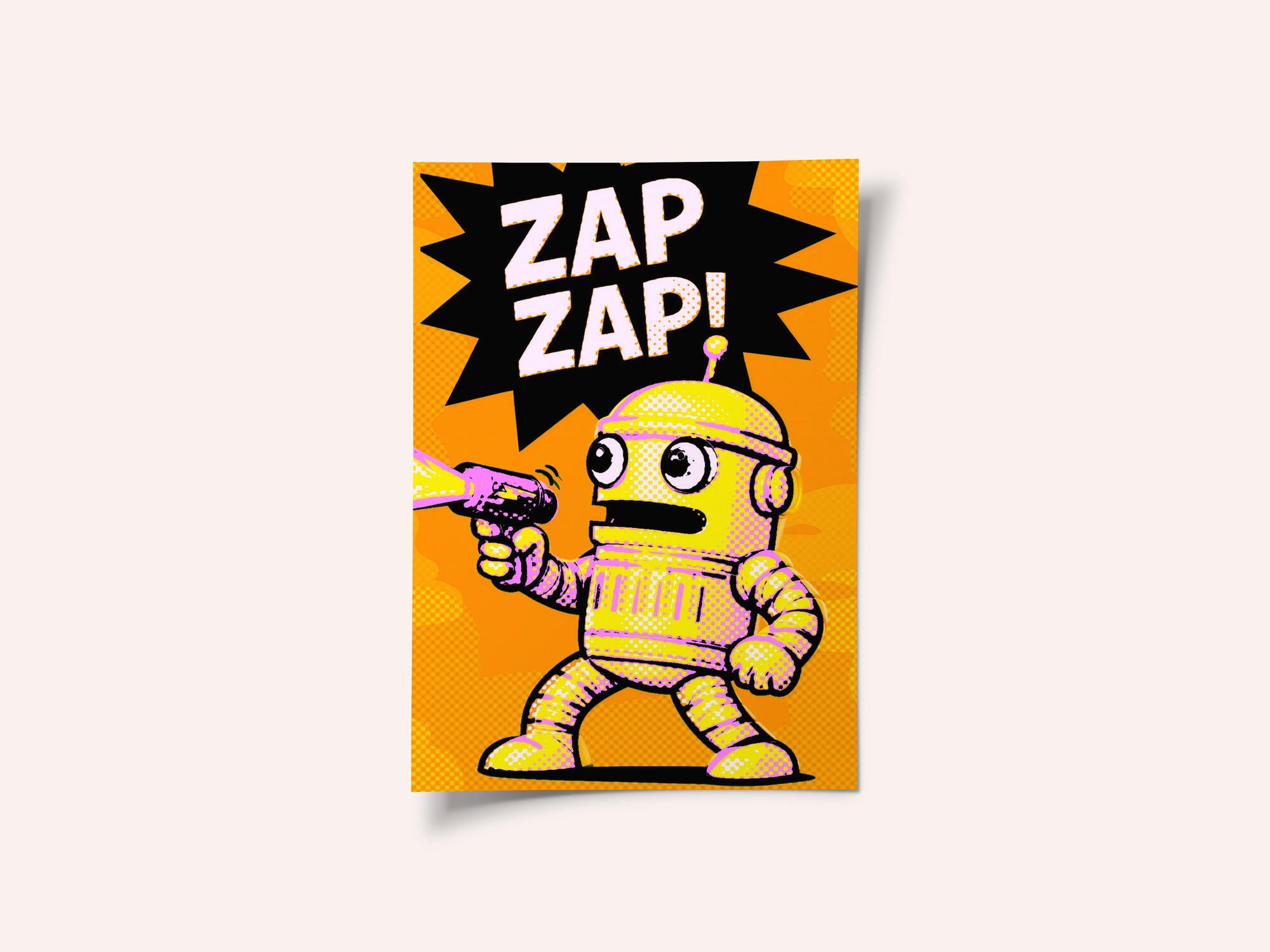 Retro Robot Zap