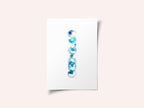 Serene Blue Circles