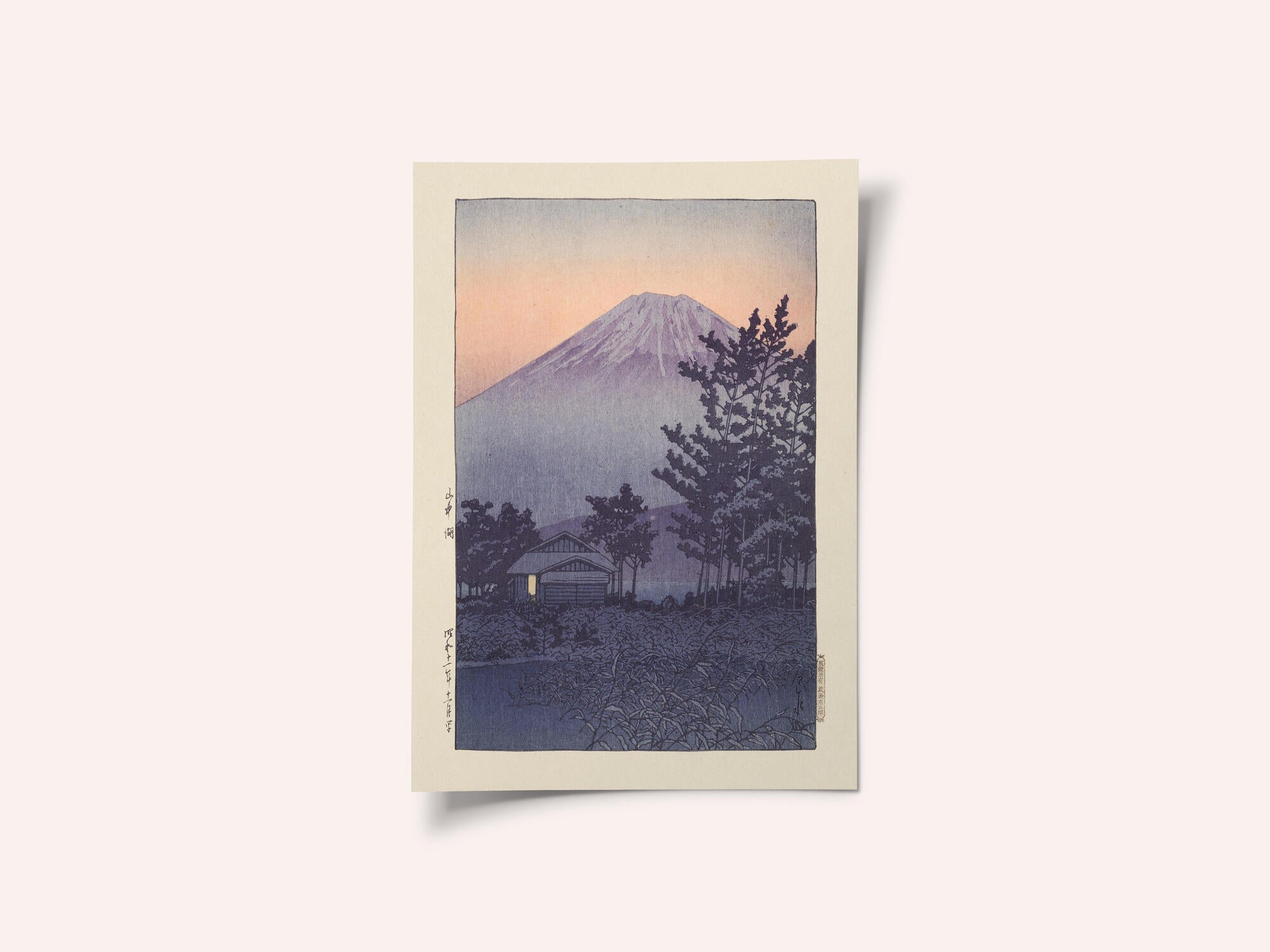 Yamanakako (lake Yamanaka) (1936)