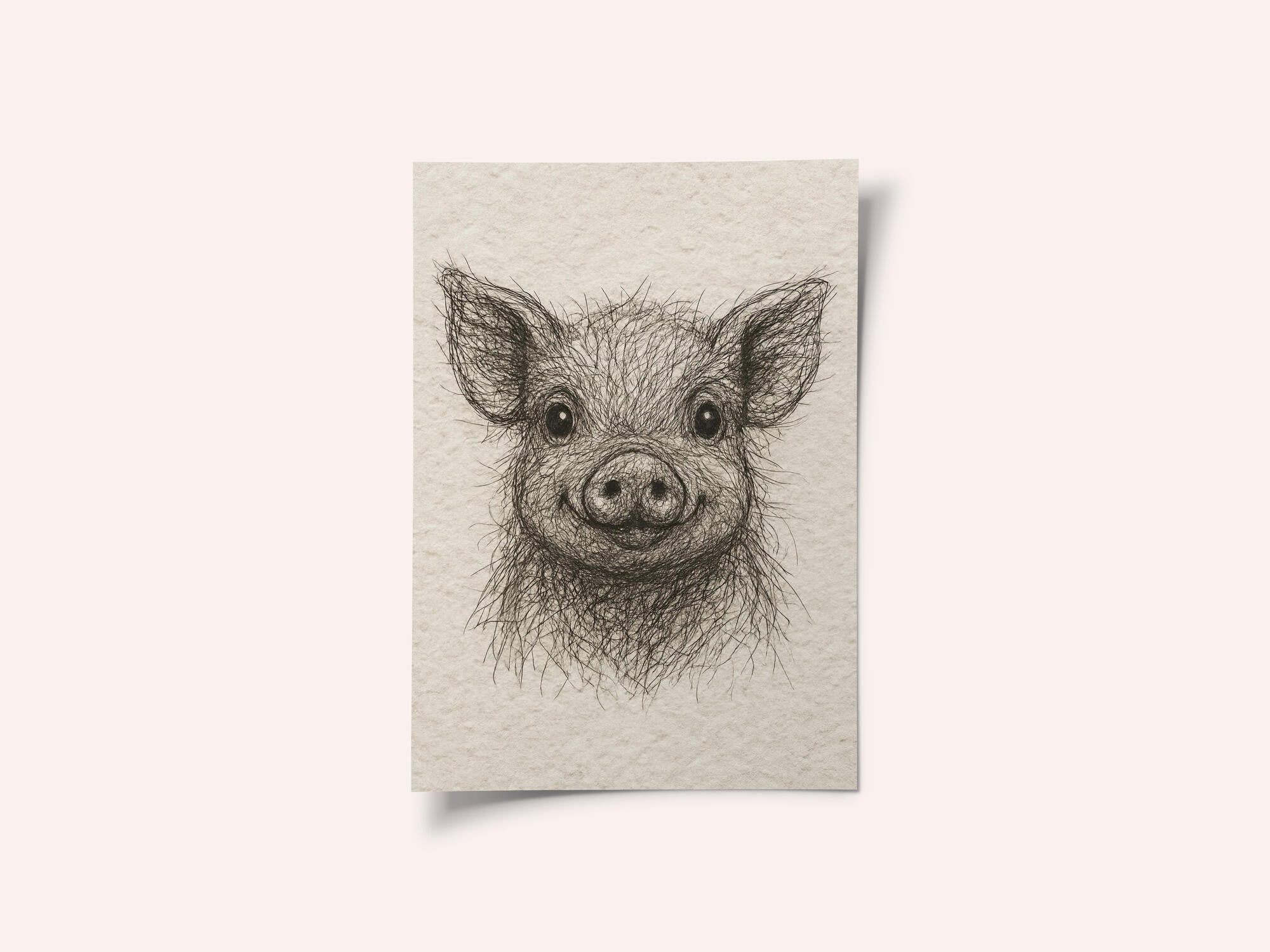 Happy Little Piglet