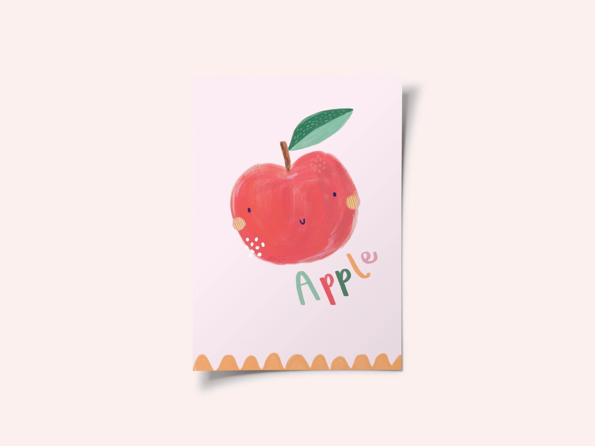 Sweet Smiling Apple