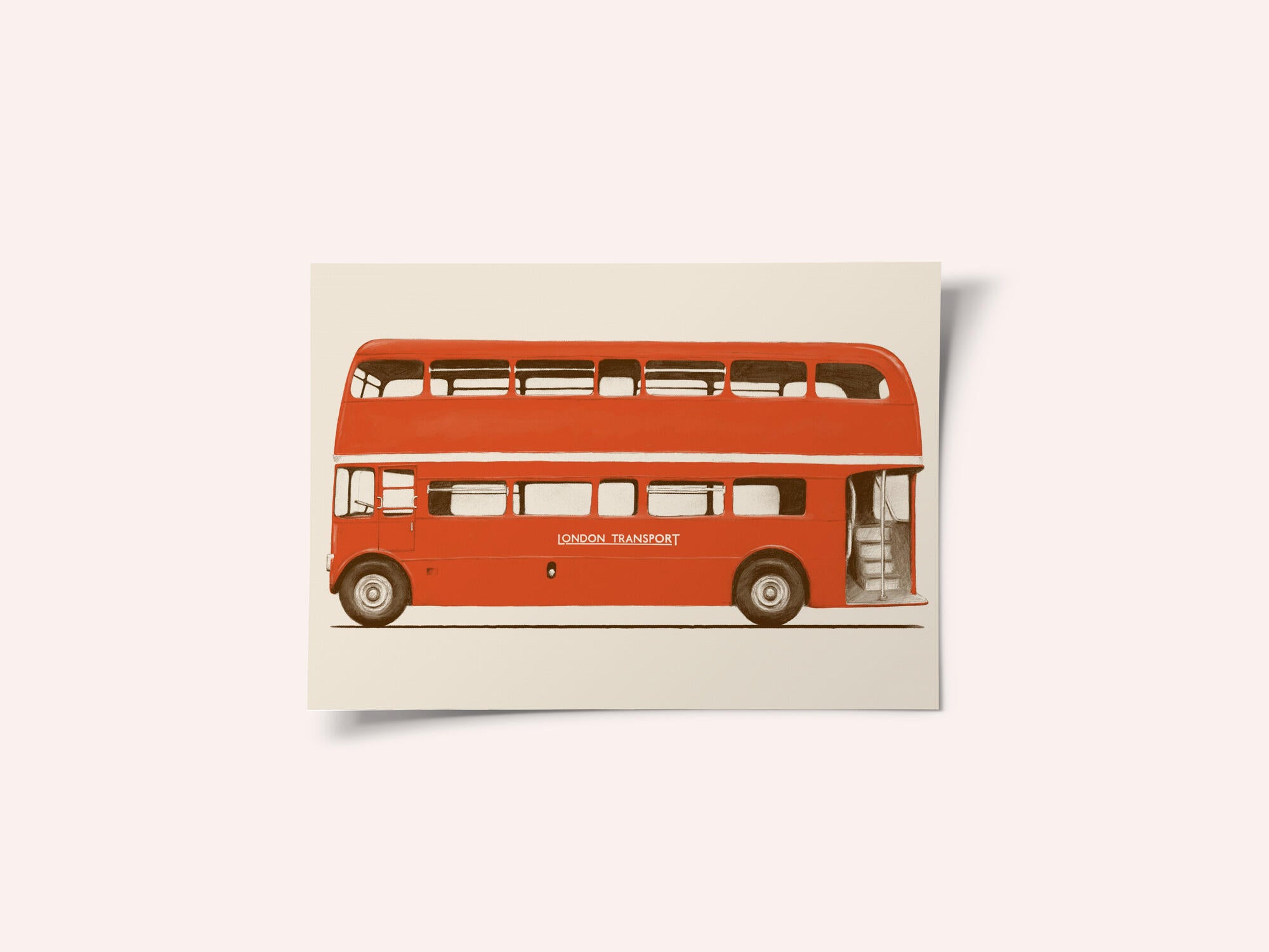 Red English Bus