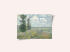 Poppy Fields Near Argenteuil (1875) By Claude Monet