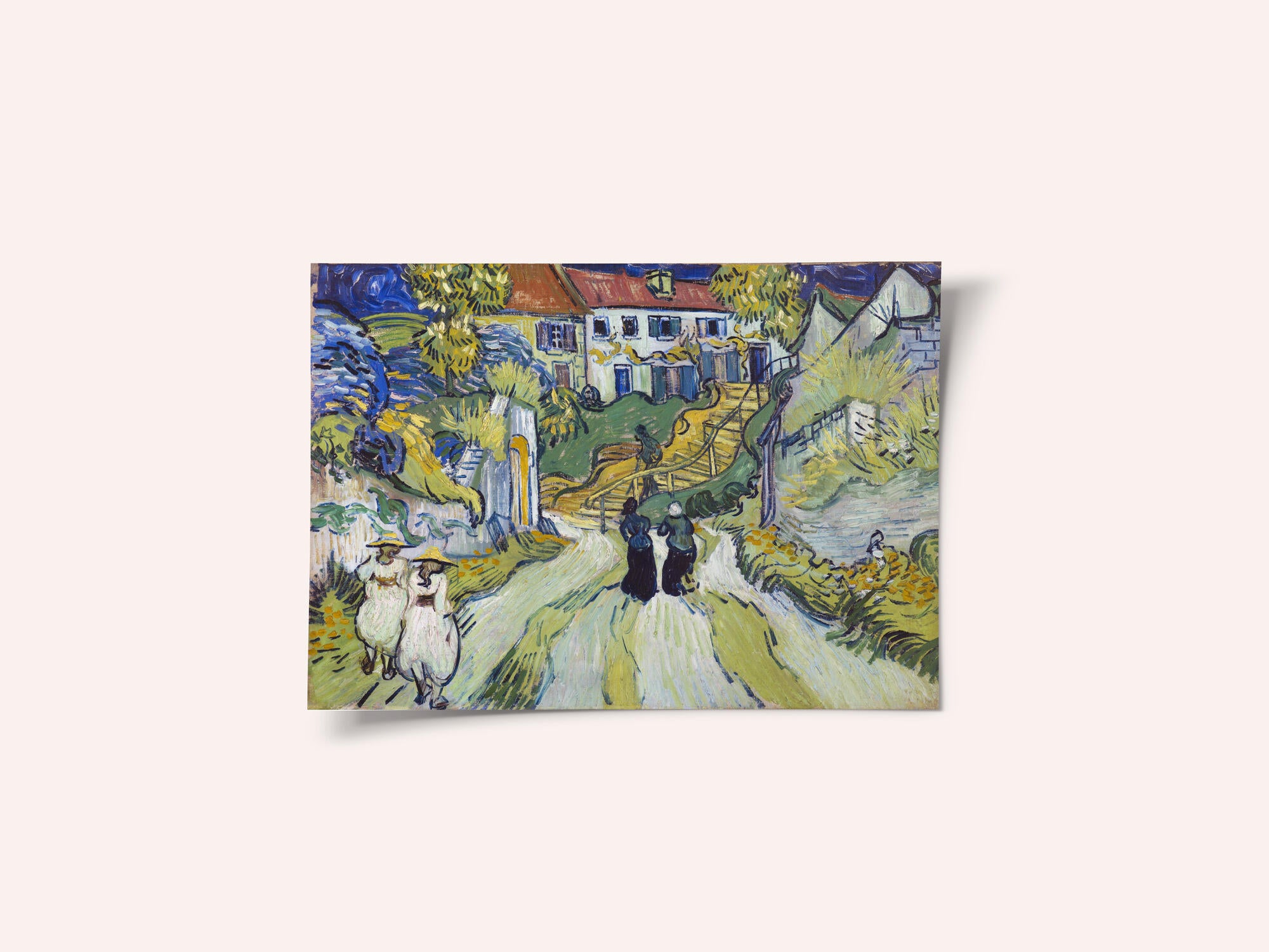 Stairway At Auvers (1890)