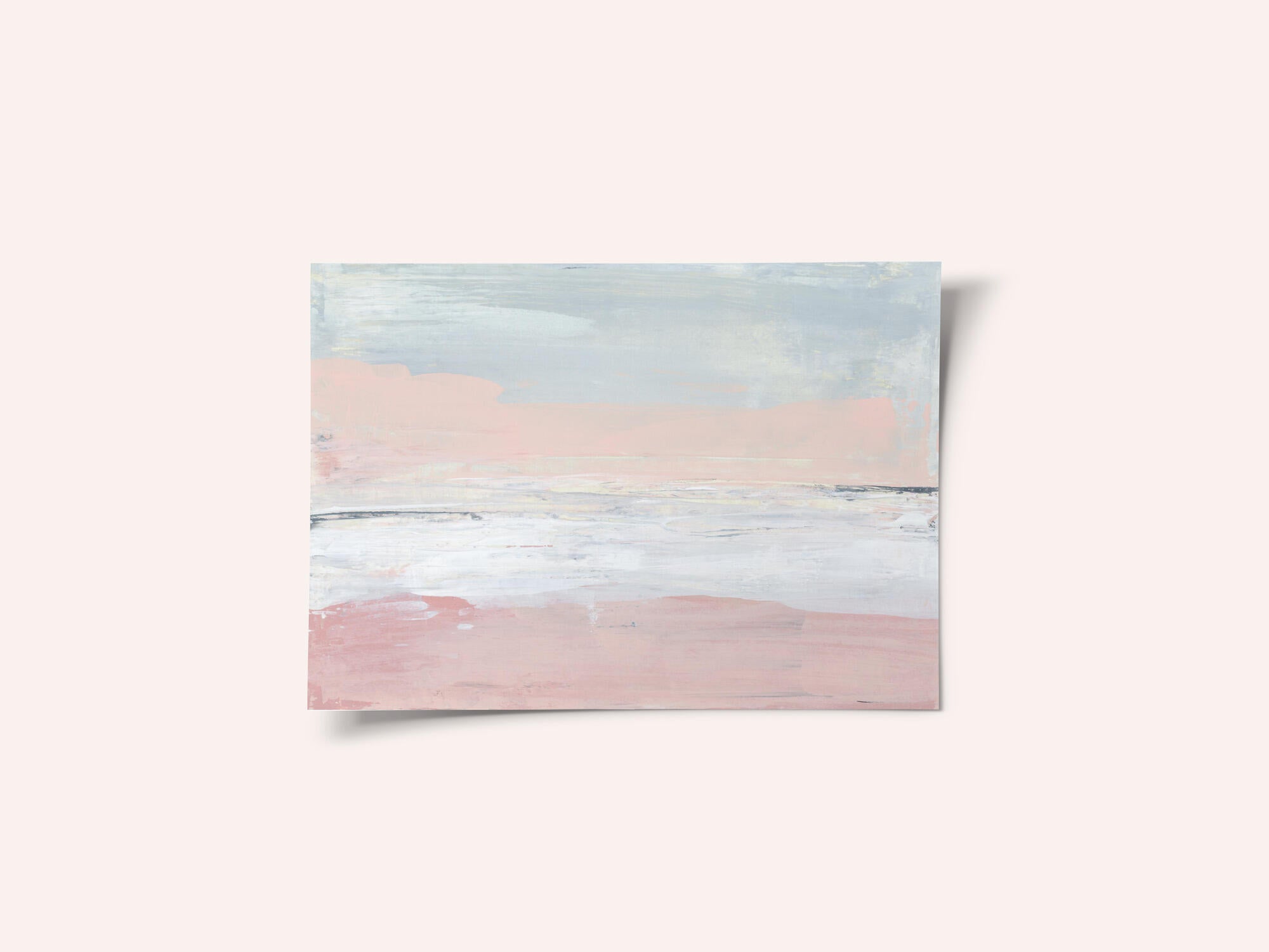 Peaceful Pastel Horizon
