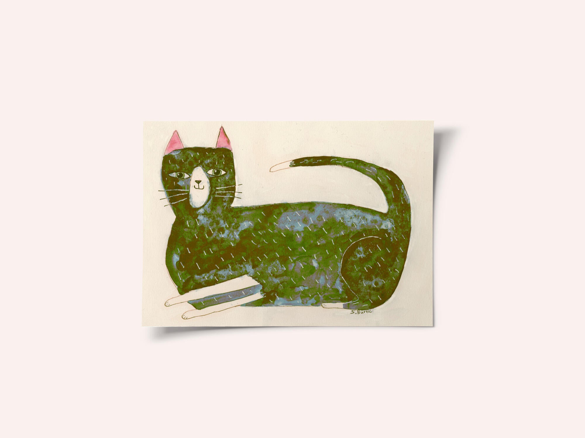 Big GREEN Cat