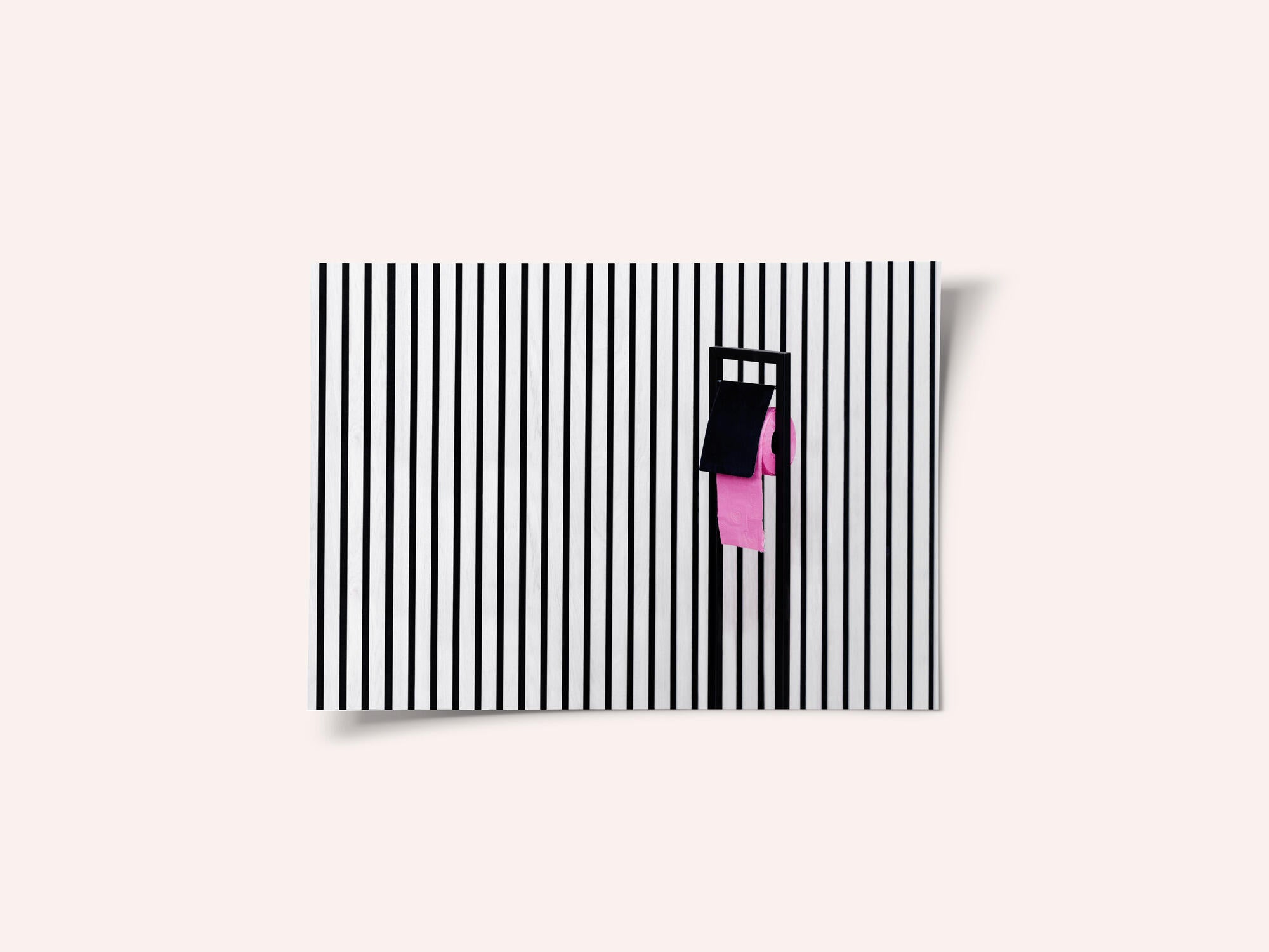 Modern Pink Toilet Paper