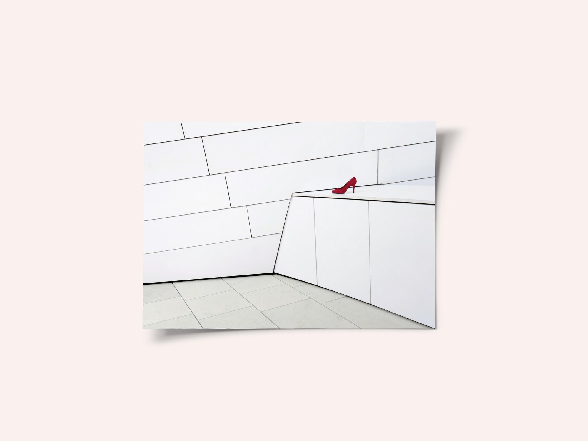 Modern Red Shoe