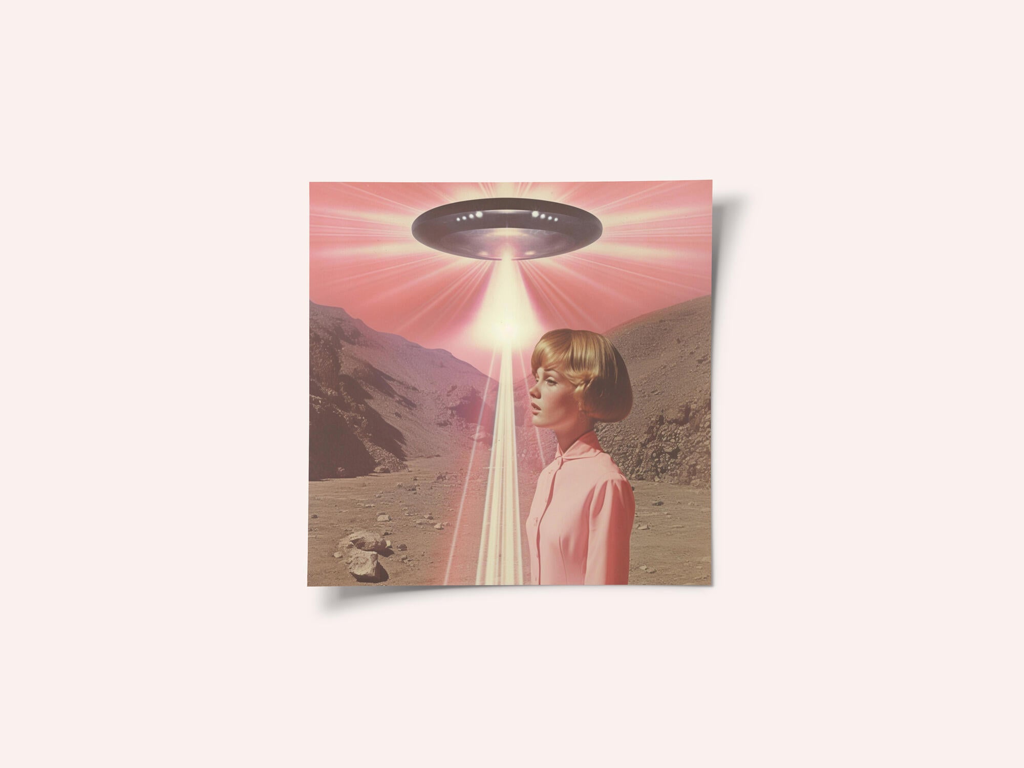A Woman with Cosmic Elements