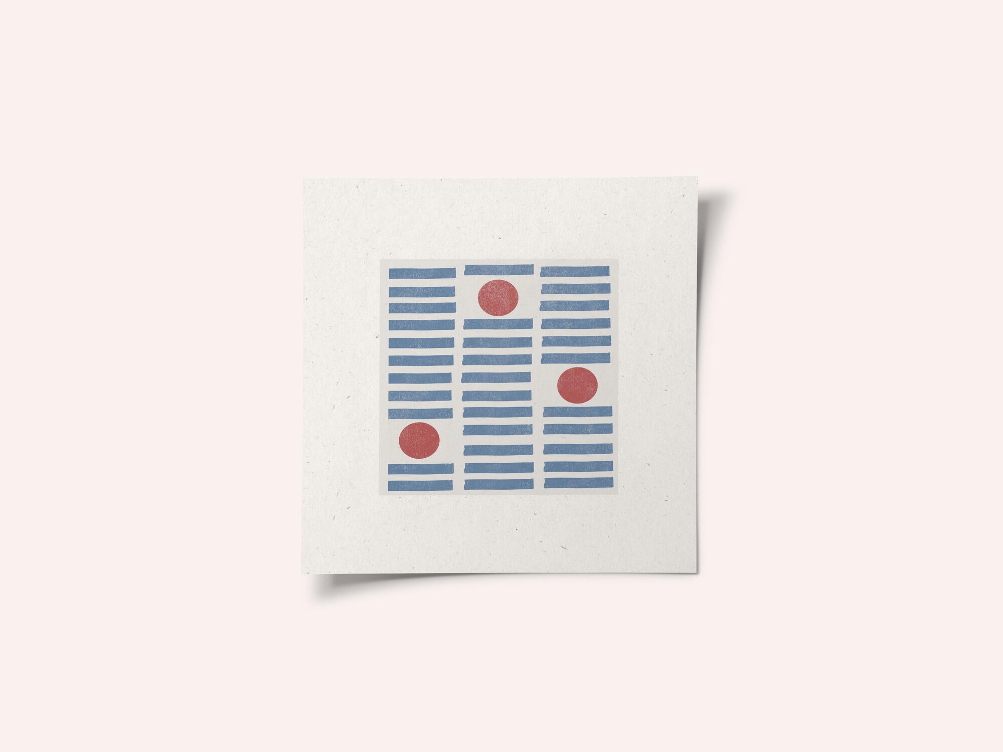Red Circles, Blue Lines