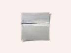 Serene Horizon with Soft Gray and White Tones
