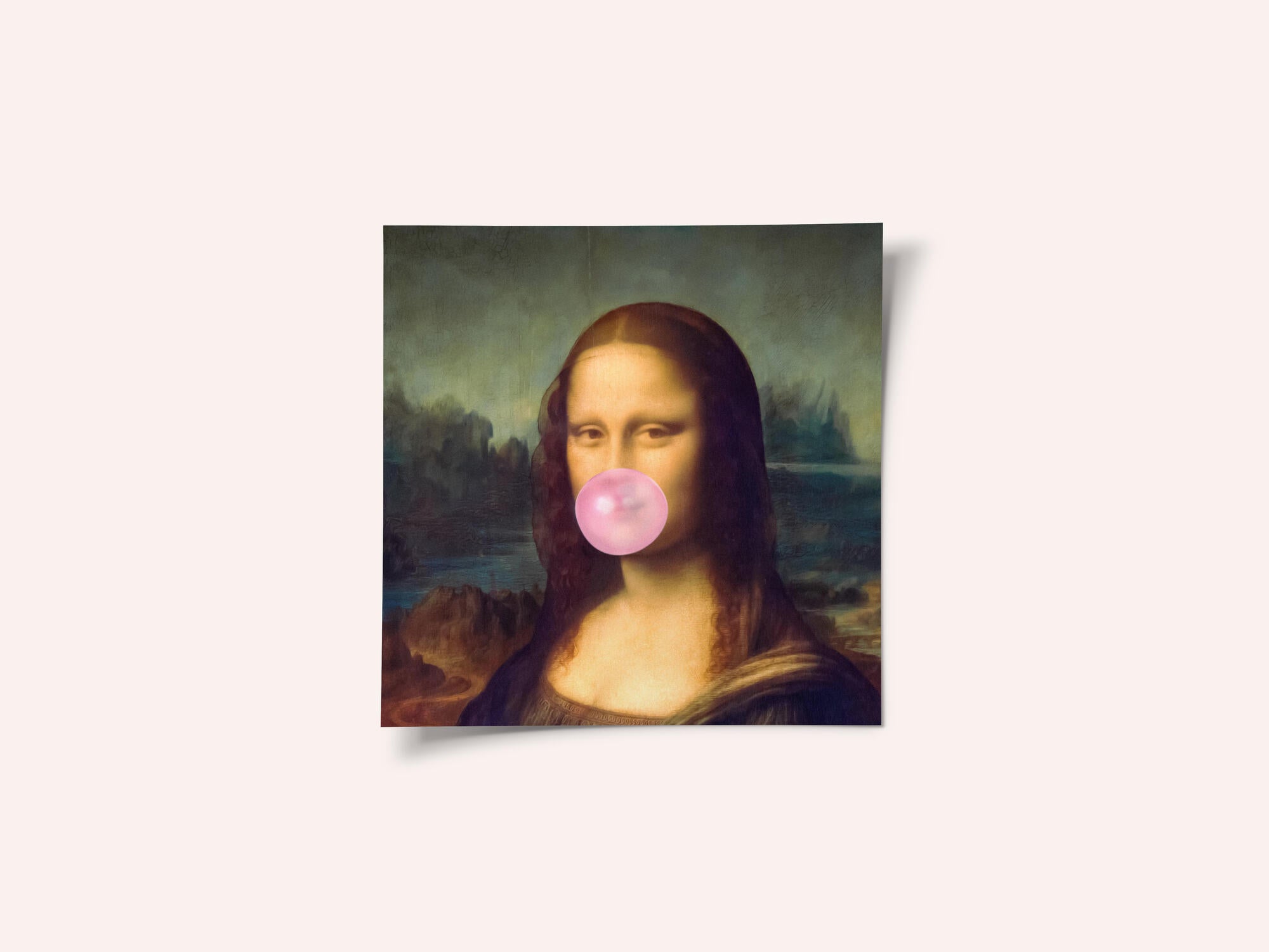 Mona Lisa Bubble Gum