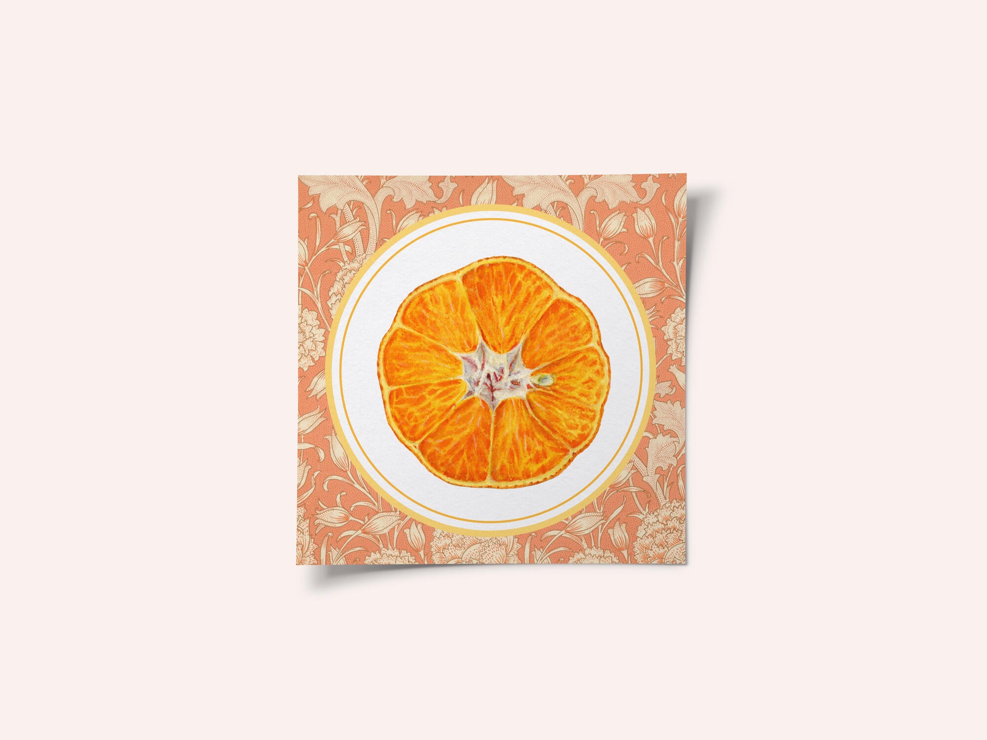 Vibrant Orange Slice