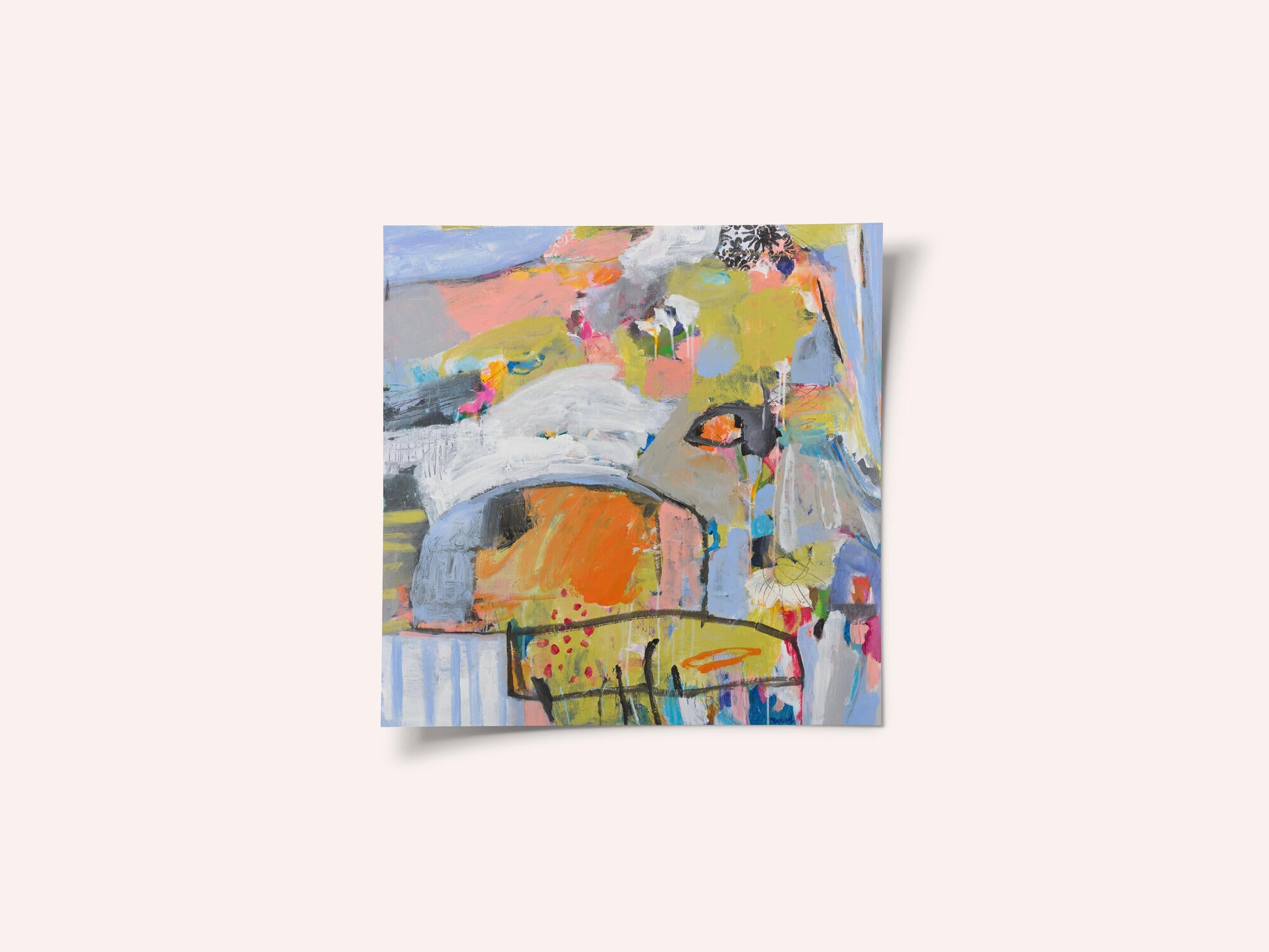 Vibrant Abstract Forms