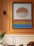 Striped Horizon Sun