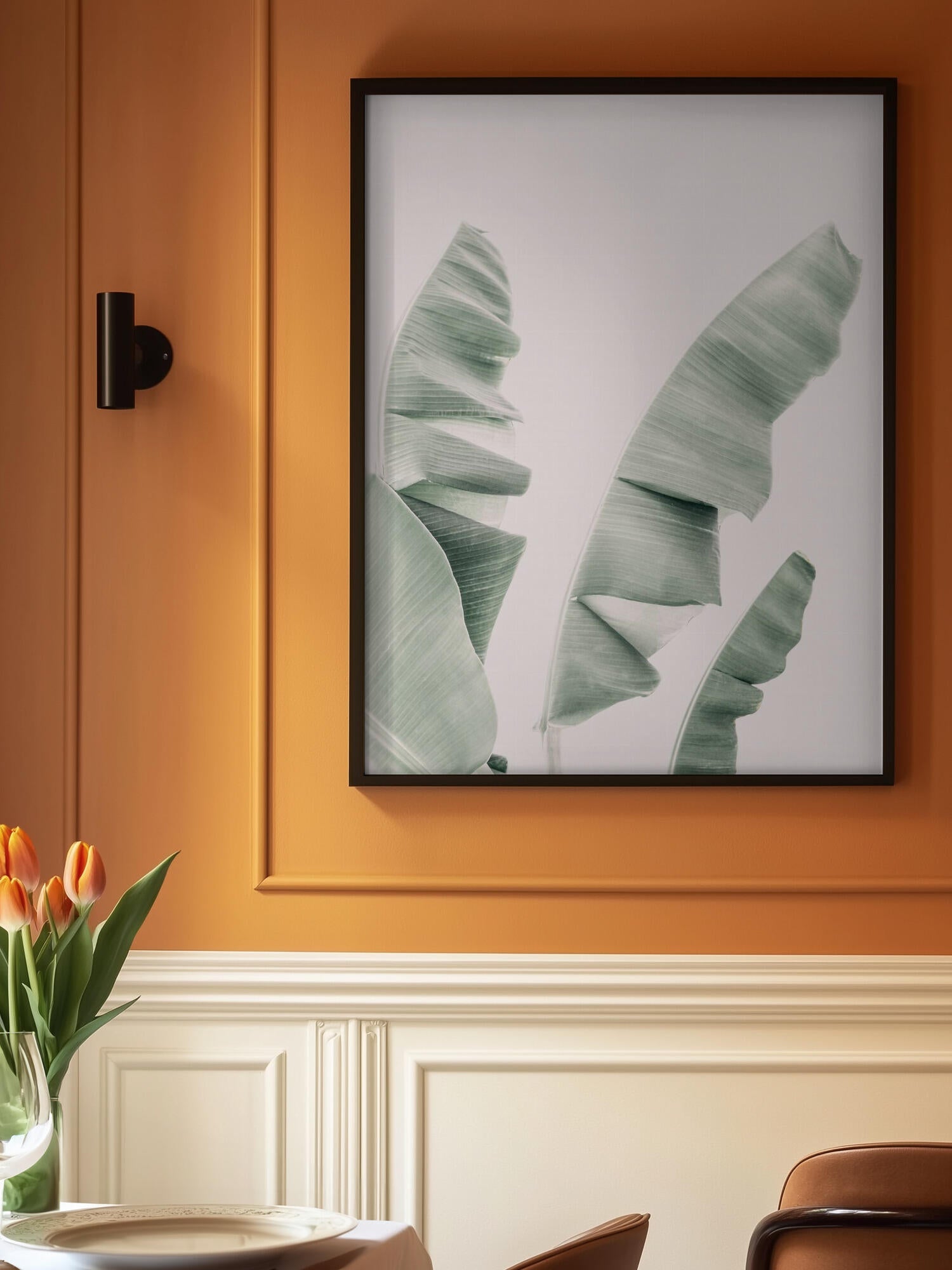 Blush Banana Leaves