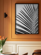 BW Palm Leaf