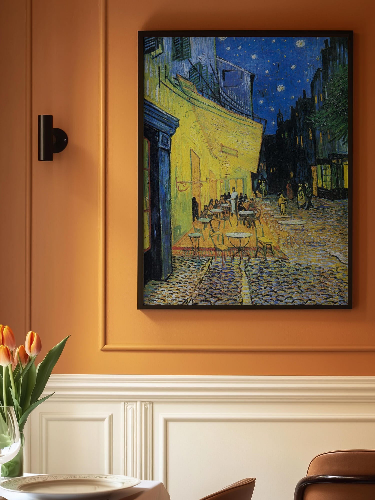 Café Terrace At Night