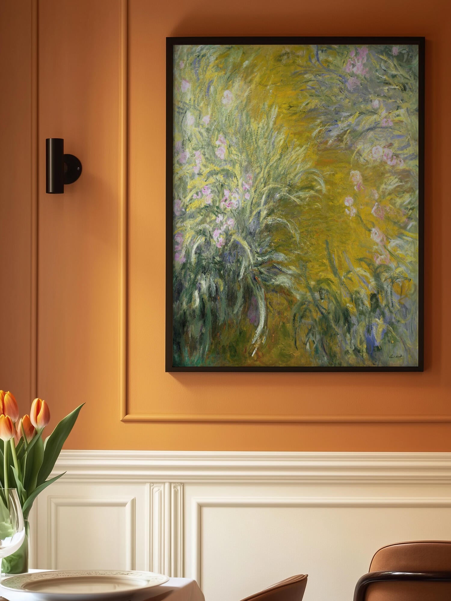The Path through the Irises