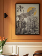Giant Tiger In Ruins