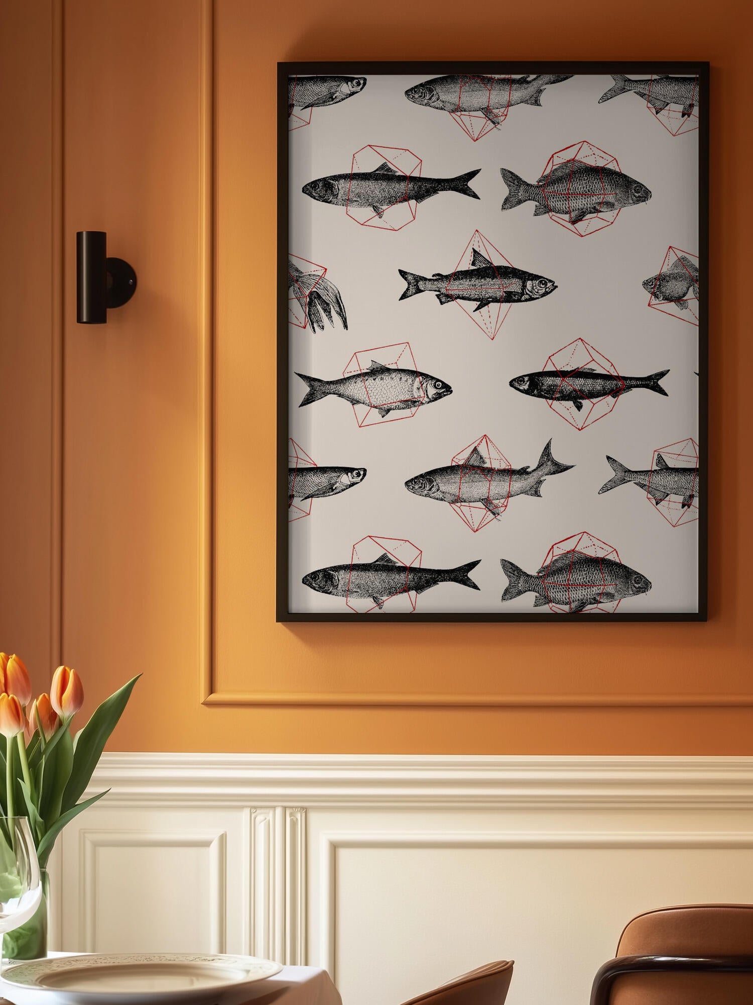 Fishes In Geometrics Nº4