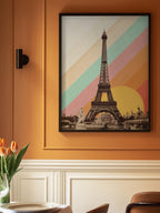 Eiffel Tower Rainbow