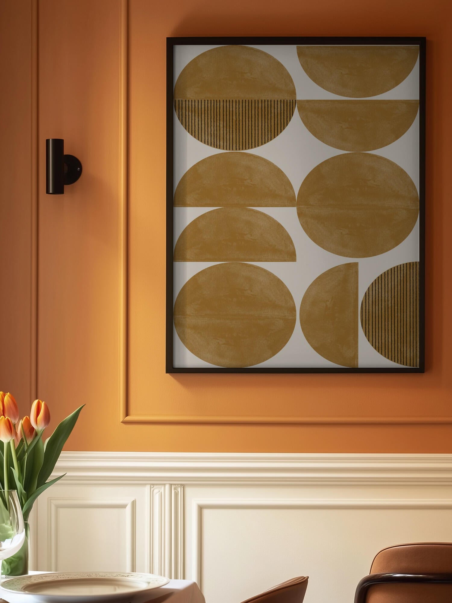 Golden Geometric Rhythm