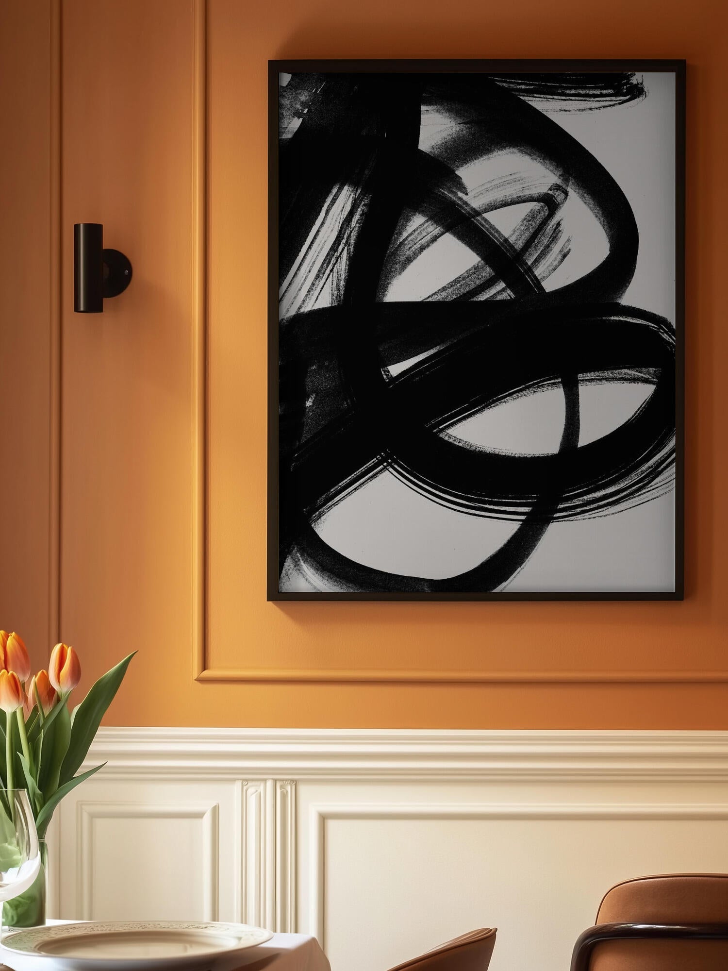 Abstract Brush Strokes 5 A1