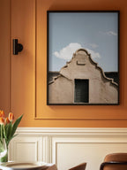 Vintage Gable With An Arched Window