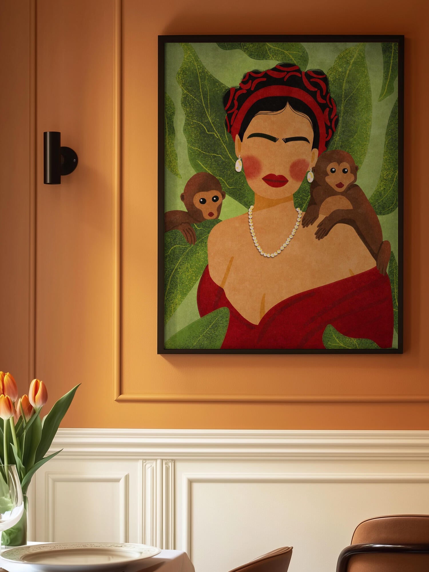 Frida and Monkeys