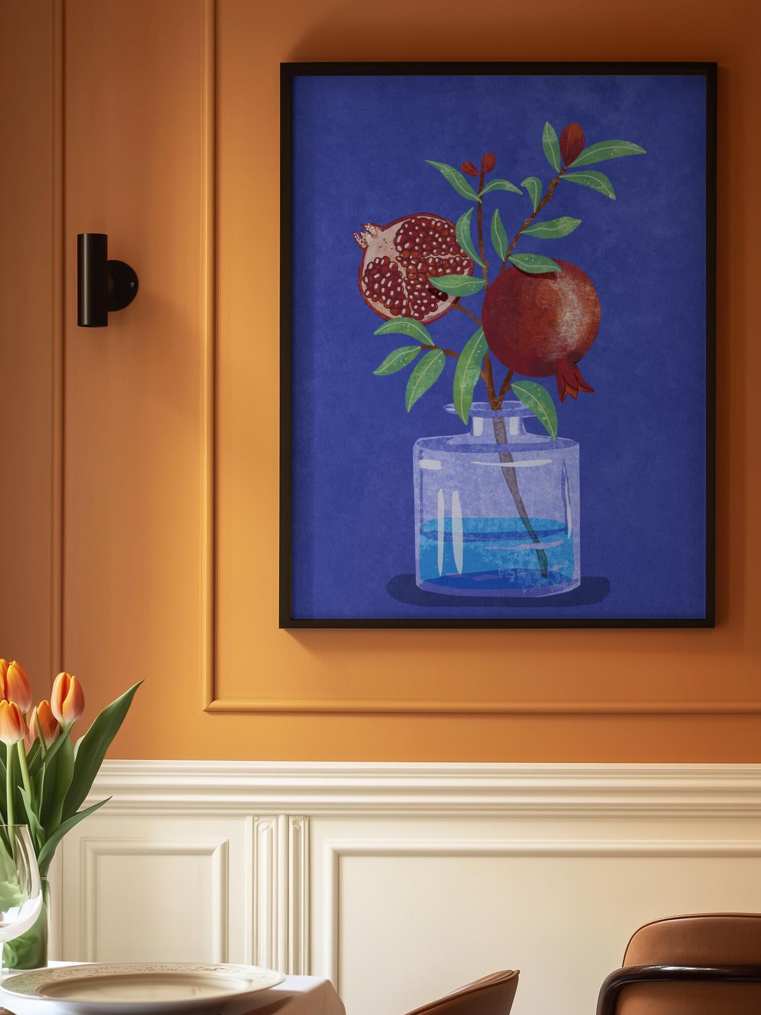 pomegranate in Vase