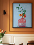 Peach Tree in Vase