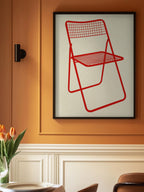 Ted Net Chair Red