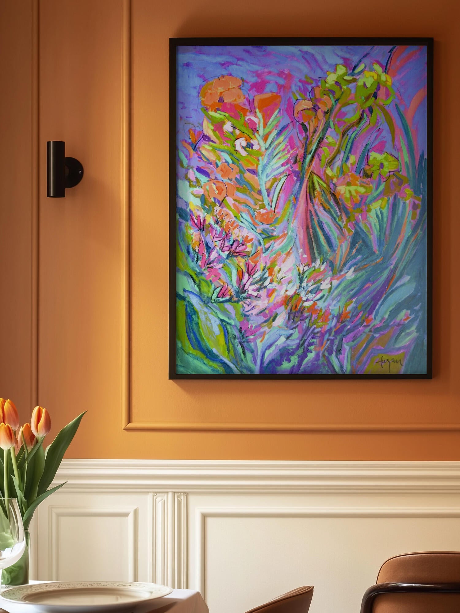 Burst of Blooming Light