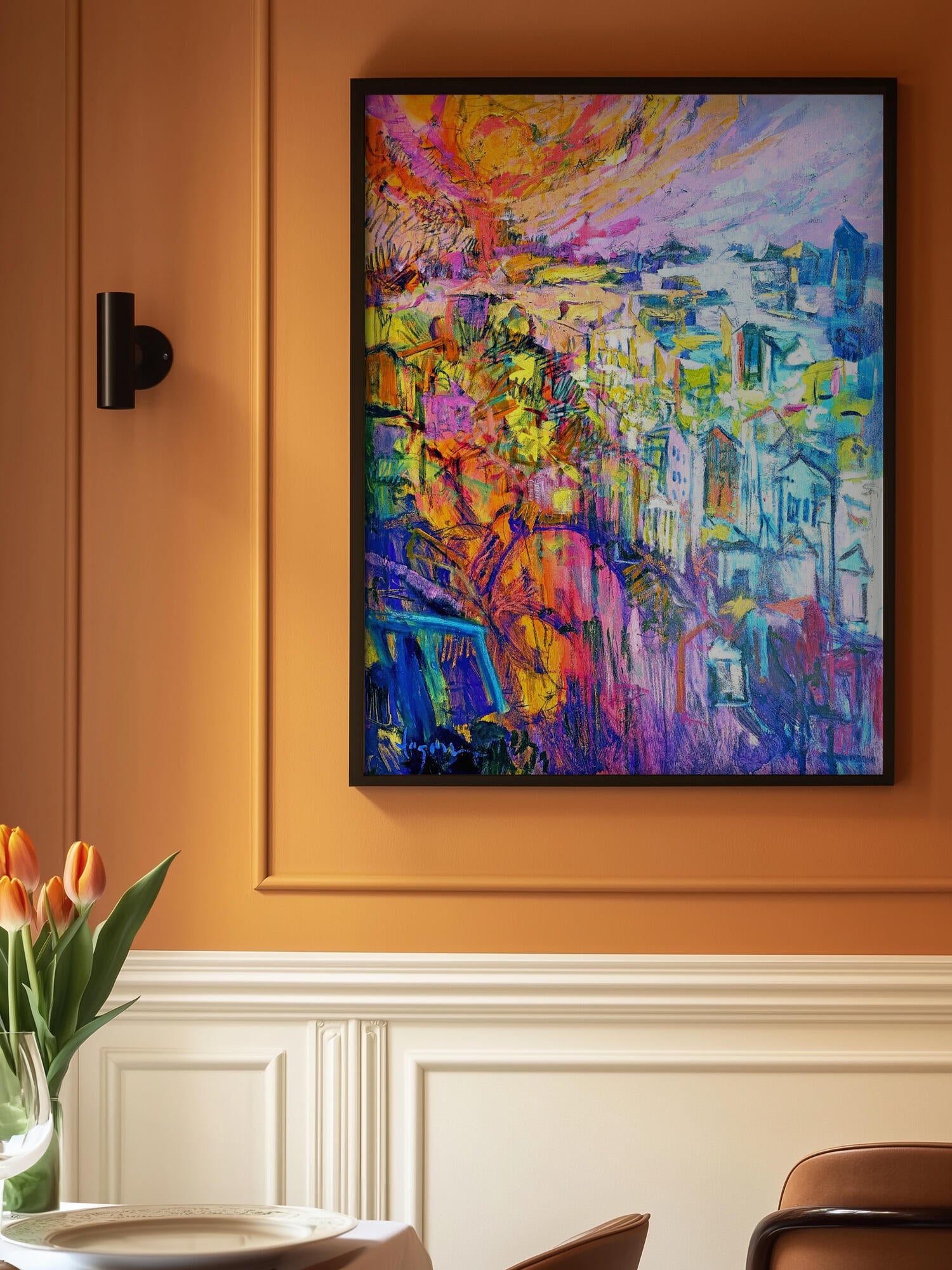 Vibrant Cityscape