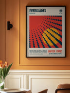 Evergldes National Park Travel Poster