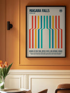Niagara Falls National Park Travel Poster