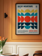 Rocky Mountains National Park Travel Poster