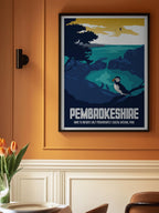 Pembrokeshire Travel Print