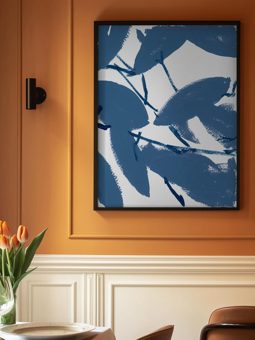 Blue Floral No1