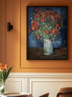 Vincent Van Gogh's Vase With Poppies (1886)