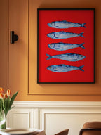 Sardines Berry Red