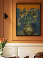 Collage Sunflowers and the splash Van Gogh